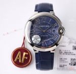 AF Factory 1-1 Copy Cartier Ballon Bleu De Swiss 2824 Blue Dial 42mm Watch_th.jpg